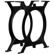 Load image into Gallery viewer, Table Bench Coffee Table Legs 2 pcs Frame Cast Iron
