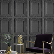 Load image into Gallery viewer, Grandeco Life Wood Panels Wallpaper Feature Vinyl Distressed Wooden Panelling
