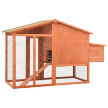 Load image into Gallery viewer, Chicken Coop with Nest Box Solid Fir Wood
