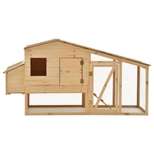 Load image into Gallery viewer, Chicken Cage Solid Pine Wood 178x67x92 cm
