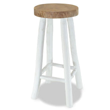 Load image into Gallery viewer, Bar Stool Solid Teak Wood
