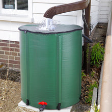Load image into Gallery viewer, 66 Gallon Folding Rain Barrel Water Collector Green
