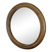 Load image into Gallery viewer, Mango Wood Circular Wall Mirror, 53cm
