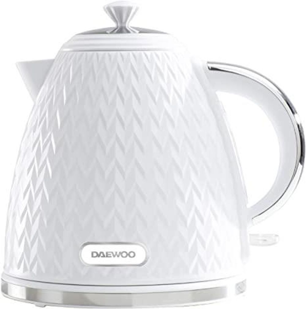 Daewoo Argyle 1.7L 3KW Jug Kettle White SDA1780