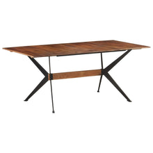 Load image into Gallery viewer, Dining Table 70.9"x35.4"x29.9" Solid Mango Wood
