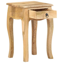 Load image into Gallery viewer, Bed Cabinet 11"x11"x18.1" Solid Mango Wood
