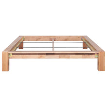 Load image into Gallery viewer, Lacquered Bed Frame Solid Oak Wood
