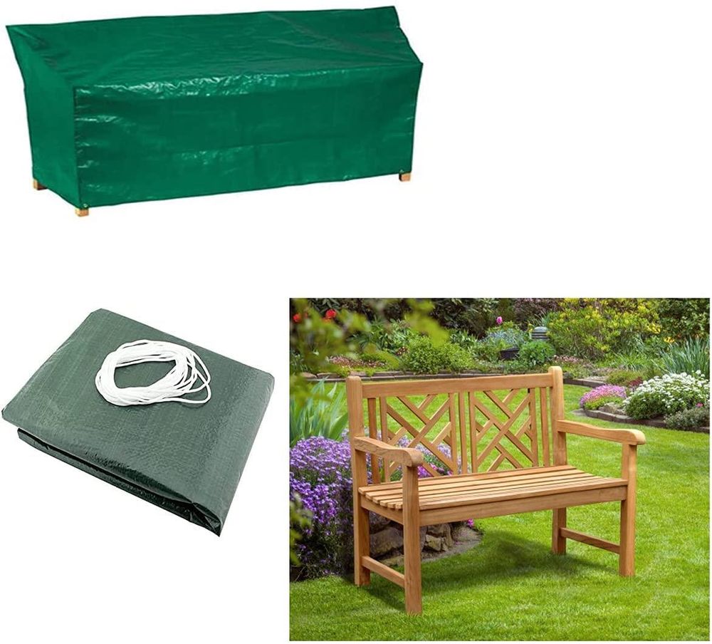 FineGarden 2Seater GardenCover Waterproof Cover for Outdoor | 2Seat OutsidePark Loveseat, Sofa, Glider, Furniture Cover