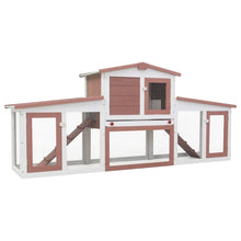 Load image into Gallery viewer, Outdoor Large Rabbit Hutch Wood Small Animal Habitat Cage Multi Colors
