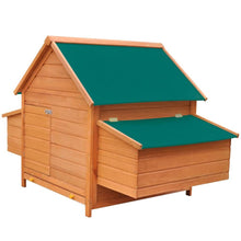 Load image into Gallery viewer, Chicken Coop Wood Hen Poultry Run w/Double Nest Box Multi Colours
