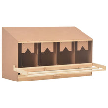 Load image into Gallery viewer, Solid Pine Wood Chicken Laying Nest 3 Compartments Box Multi Sizes
