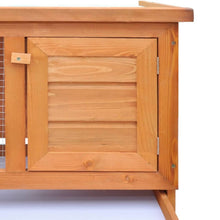 Load image into Gallery viewer, Outdoor Rabbit Hutch 1 Layer Wood Pet Cage Raised Bunny Multi Colors
