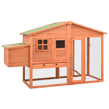 Load image into Gallery viewer, Chicken Coop with Nest Box Solid Fir Wood
