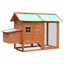 Load image into Gallery viewer, Solid Pine &amp; Fir Wood Chicken Cage Wooden Cage Hen House Multi Colours
