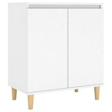 Load image into Gallery viewer, Sideboard with Solid Wood Legs Chipboard Storage Cabinet Multi Colors
