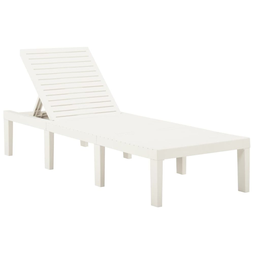 Sun Lounger Plastic Garden Furniture