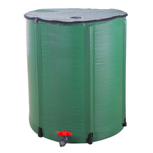 Load image into Gallery viewer, 66 Gallon Folding Rain Barrel Water Collector Green

